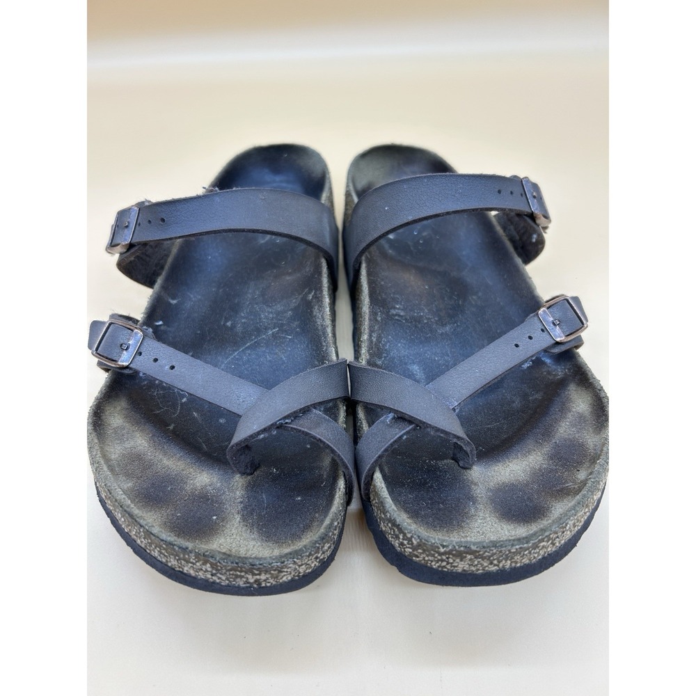 Birkenstock Mayari Brown Sandals Womens EU 38 US 7 7.5 Leather